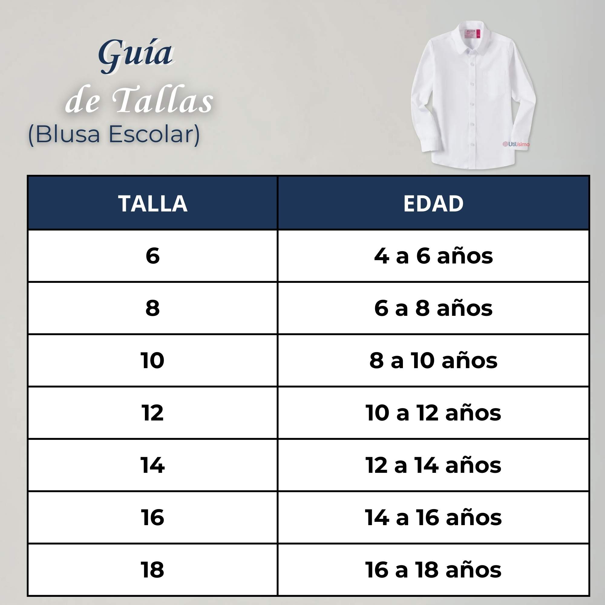 PACK 3 CAMISAS BLUSAS ESCOLARES BLANCA MANGA LARGA COLEGIO PARA NIÑAS Y JUVENIL - 3