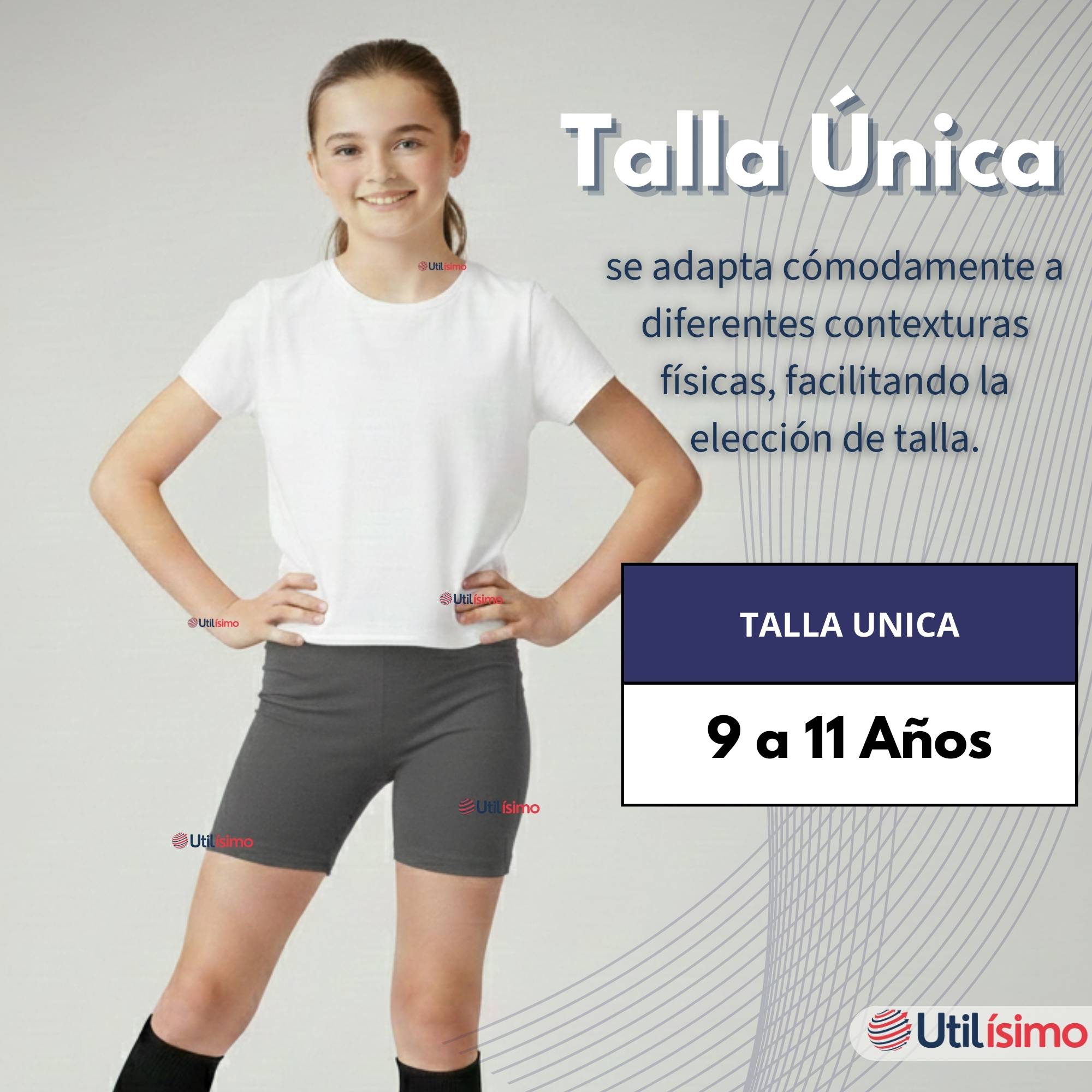 CALZA CORTA ESCOLAR COLOR GRIS PATA DEPORTIVAS NIÑA - 4