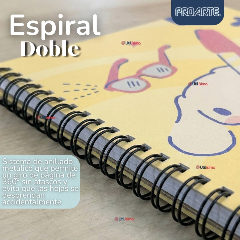 PACK 10 CUADERNOS UNIVERSITARIOS CINNAMOROLL 100 HOJAS PROARTE DISEÑOS SURTIDOS - 8