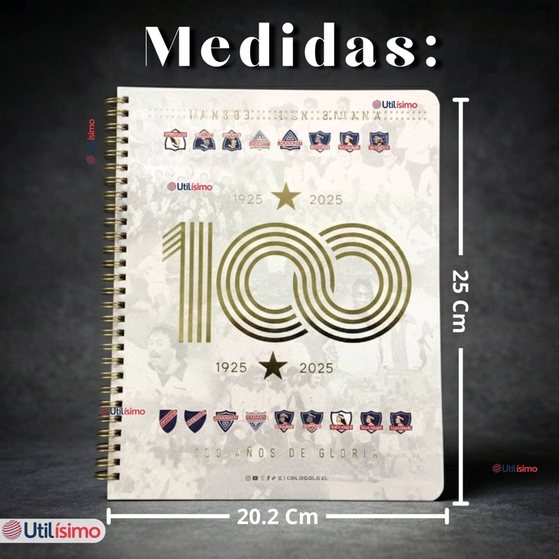 PACK 10 UNIDADES CUADERNOS COLO COLO CENTENARIO 100 HOJAS DISEÑOS SURTIDOS - 4