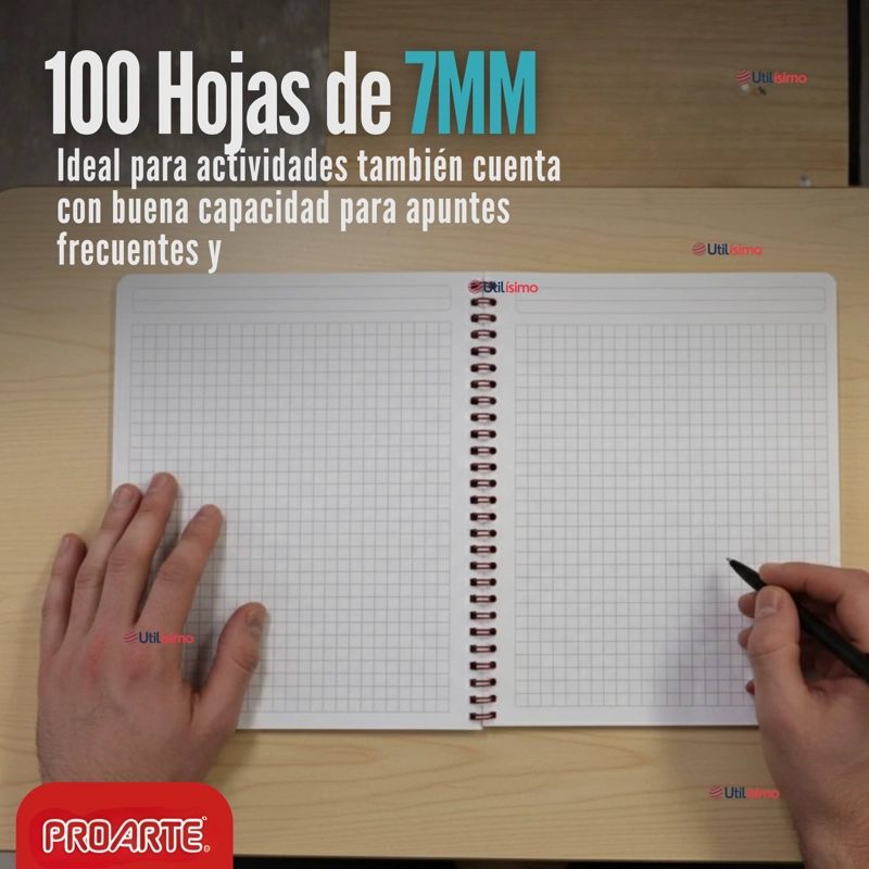 PACK 5 CUADERNOS UNIVERSITARIOS MARVEL HEROES 100 HOJAS PROARTE DISEÑOS SURTIDOS - 8