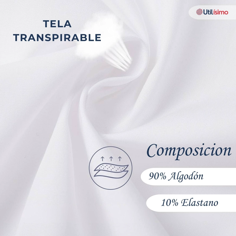 BLUSA ESCOLAR CAMISA BLANCA MANGA LARGA COLEGIO PARA NIÑAS - 2
