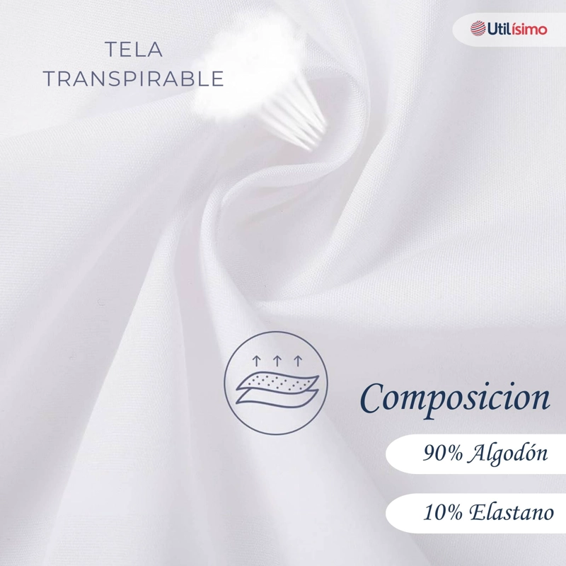 PACK 3 CAMISA ESCOLAR BLANCA MANGA LARGA COLEGIO PARA NIÑOS - 9