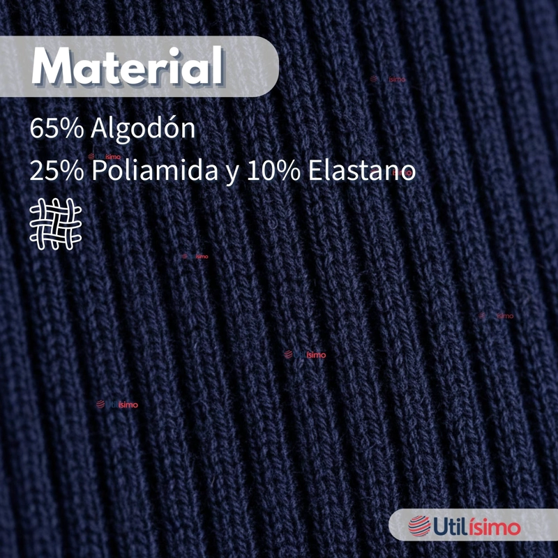 PACK 3 PANTY BALLERINAS ELASTICADAS ESCOLARES NIÑA ALGODON AZUL - 6