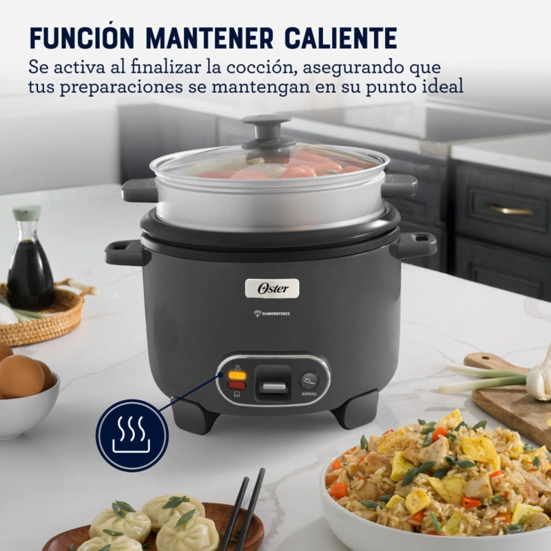 OSTER ARROCERA 3EN1,RECUBRIMIENTO ANTIADHERENTE 1,8 L OSTER DIAMONDFORCEN,CKSTRC10DFSKE VERSION 2026 - 12