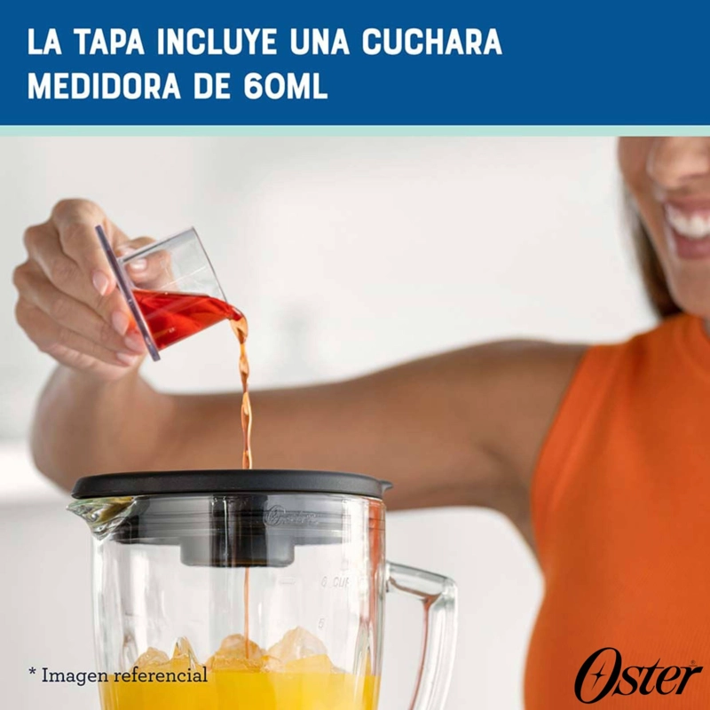 LICUADORA OSTER® CON TECNOLOGIA REVERSIBLE, 2 PROGRAMAS AUTOMATICOS Y 3 VELOCIDADES MAS PULSO - 13