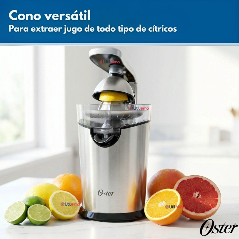 EXPRIMIDOR DE CITRICOS OSTER® DE ACERO INOXIDABLE FPSTJU4200 VERSION 2026 - 5