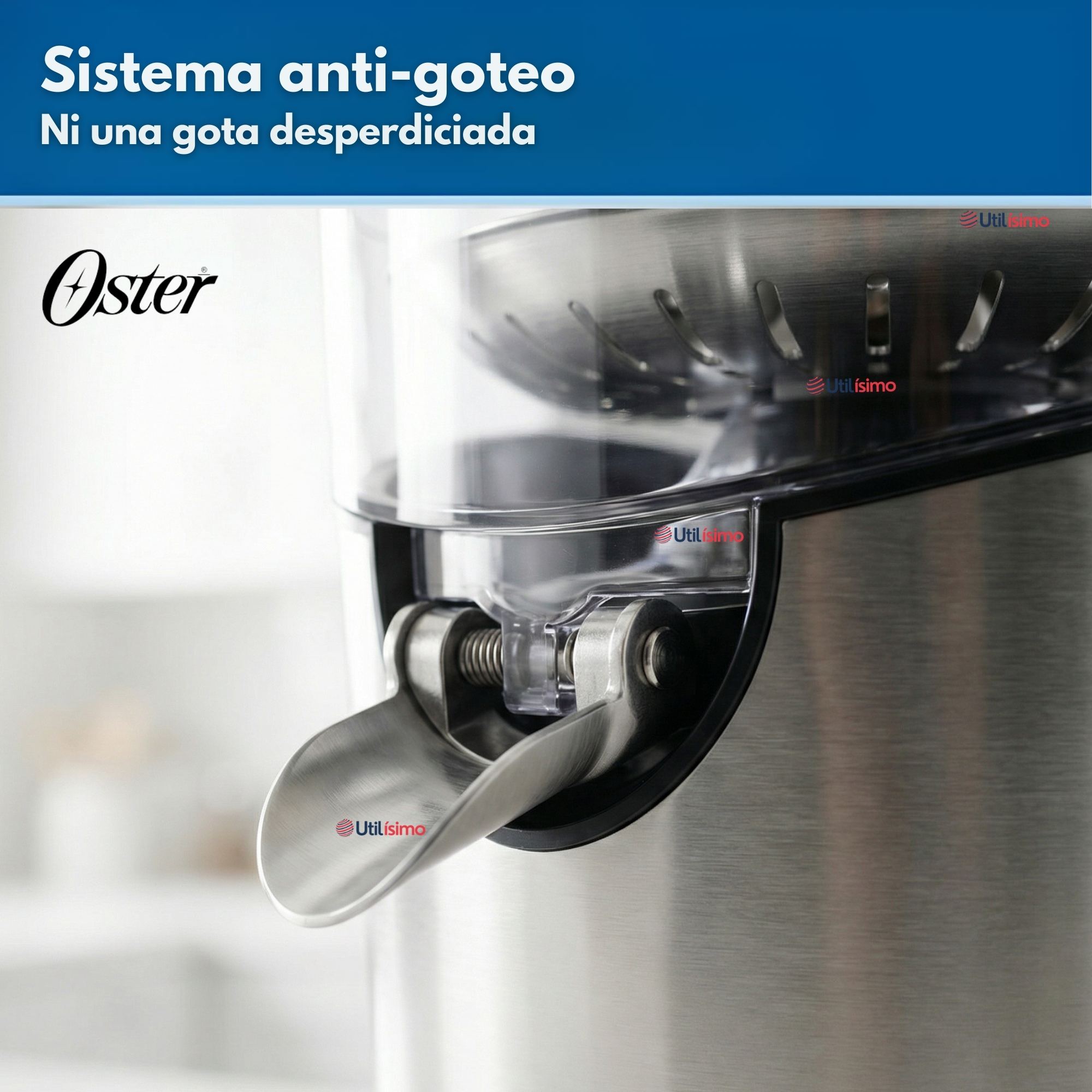 EXPRIMIDOR DE CITRICOS OSTER® DE ACERO INOXIDABLE FPSTJU4200 VERSION 2026 - 9