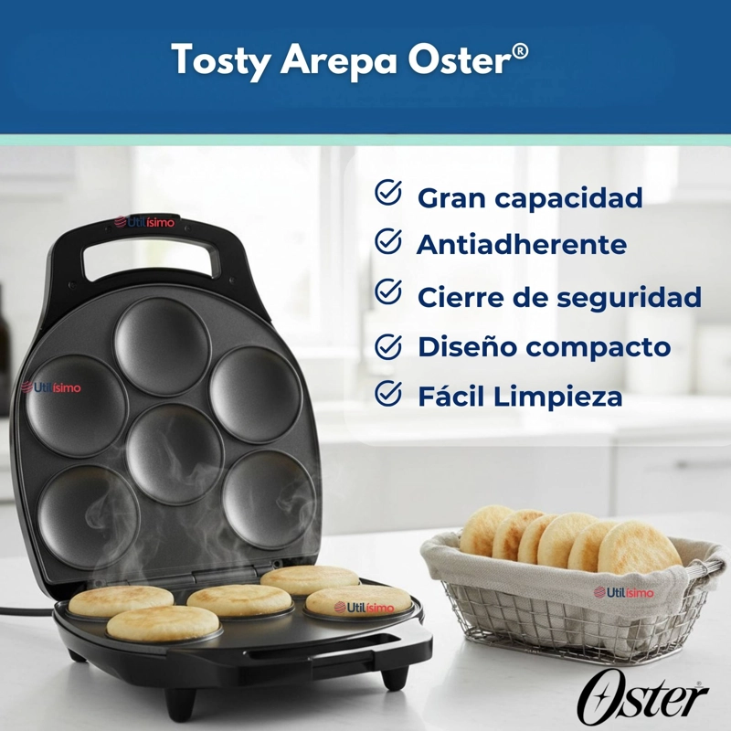 TOSTY AREPA OSTER® CKSTAM05013 VERSION 2026 - 4