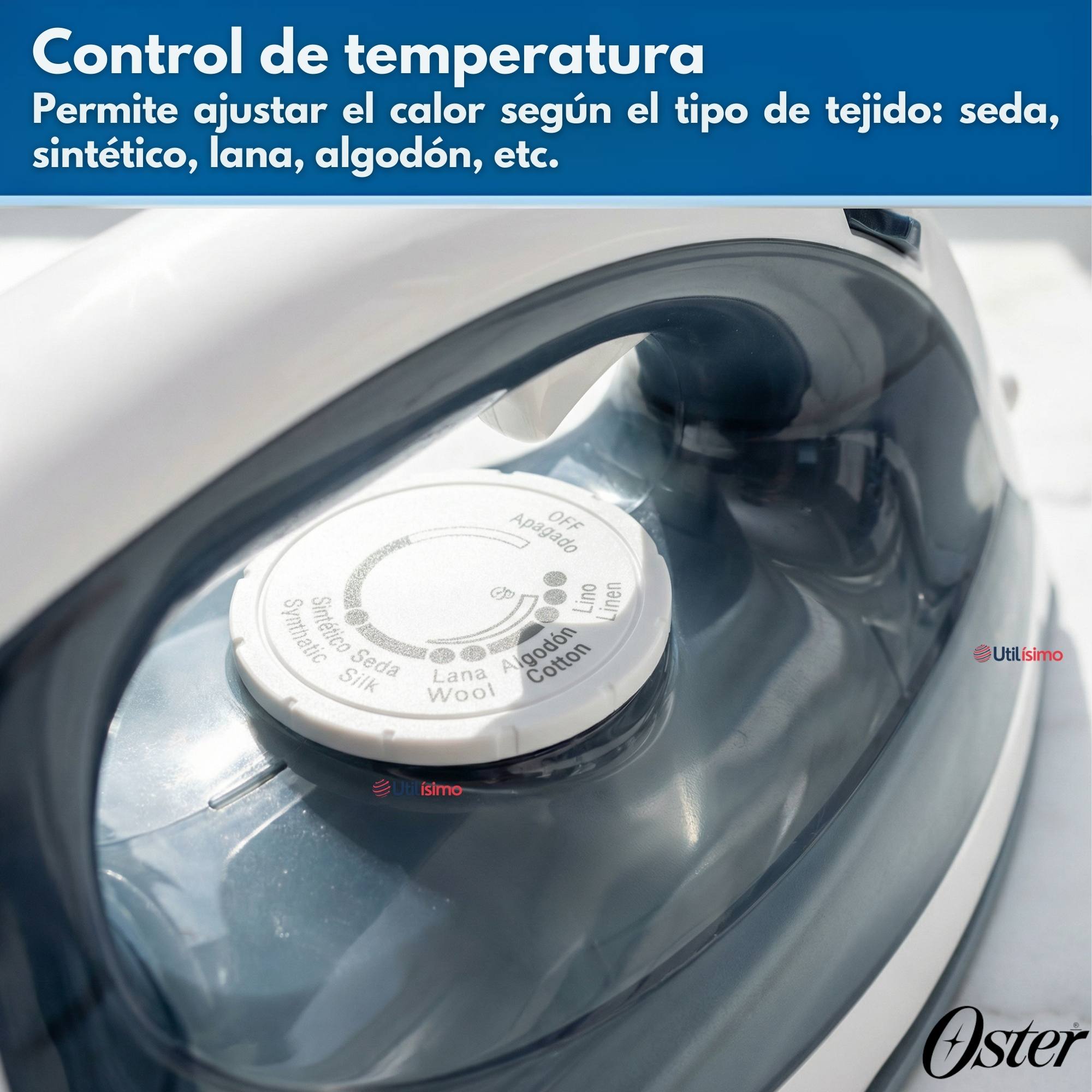 PLANCHA DE VAPOR OSTER® COMPACTA GCSTBS5001 VERSION 2026 - 2