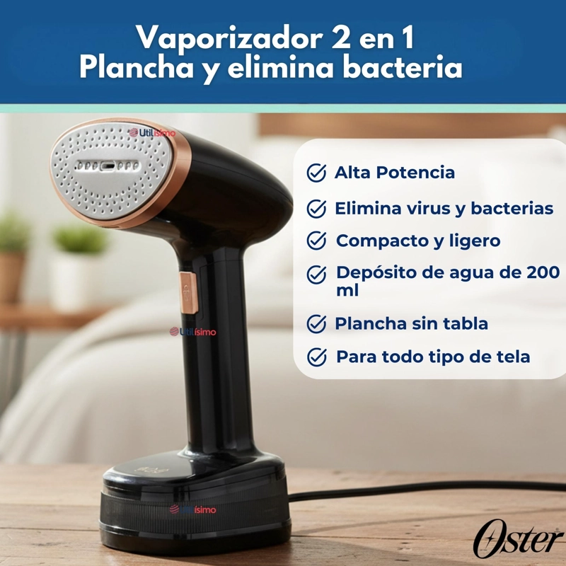 VAPORIZADOR DE PRENDAS DE MANO PLEGABLE GCSTFS300 - 7