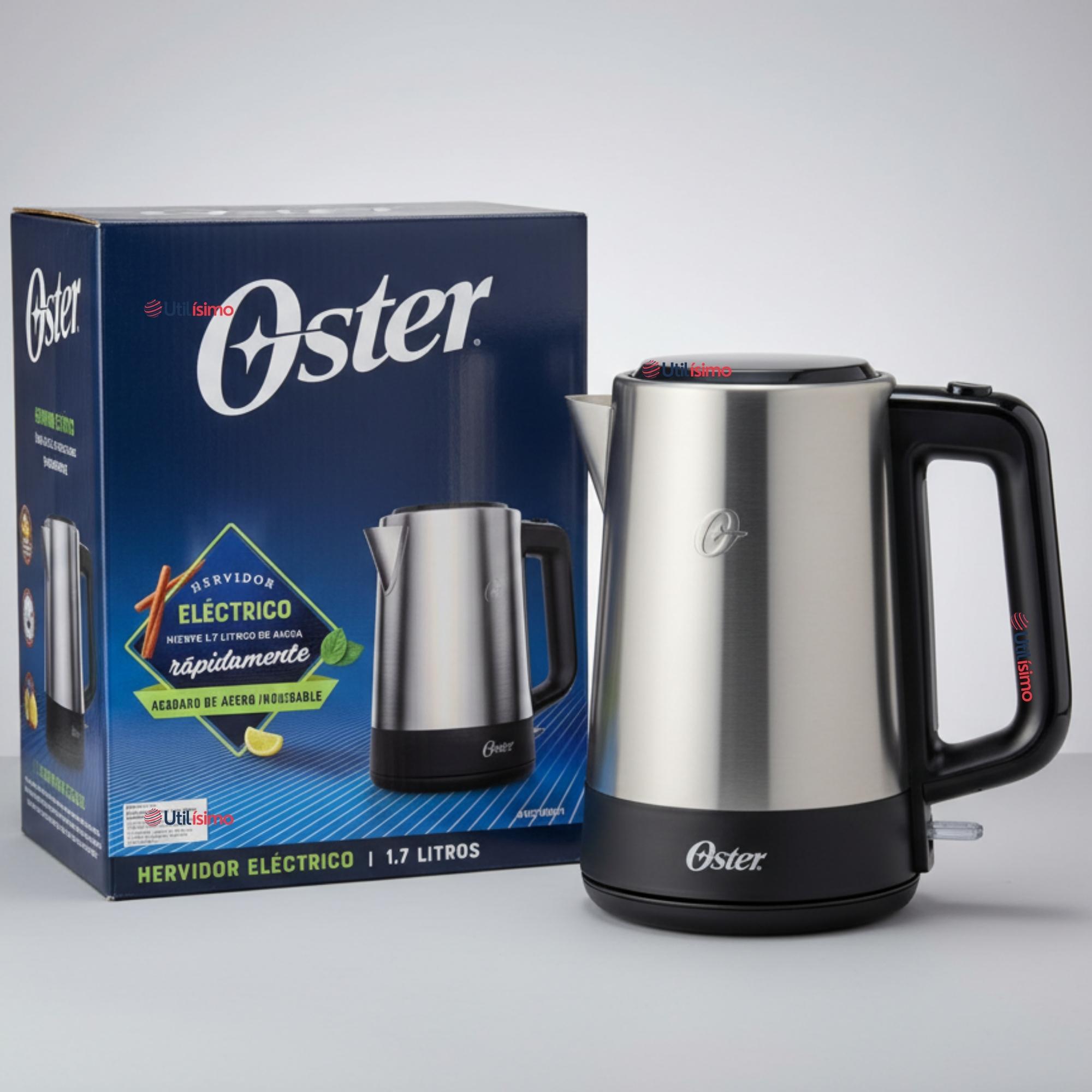 HERVIDOR ELE CTRICO OSTER® DE ACERO INOXIDABLE 1.7 LT BVSTKE671 - 1