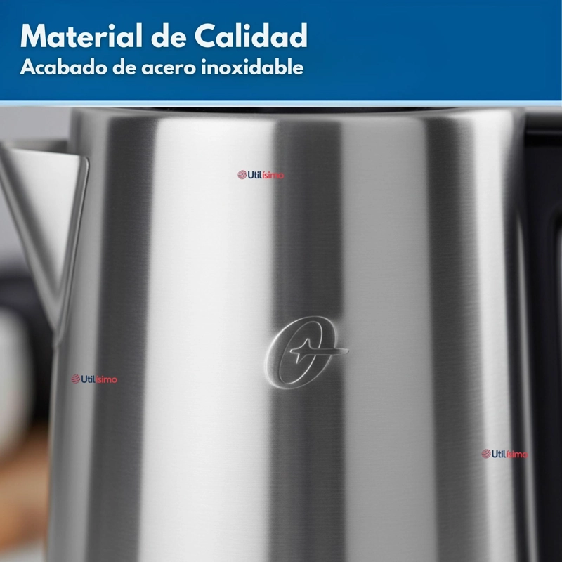 HERVIDOR ELE CTRICO OSTER® DE ACERO INOXIDABLE 1.7 LT BVSTKE671 - 8
