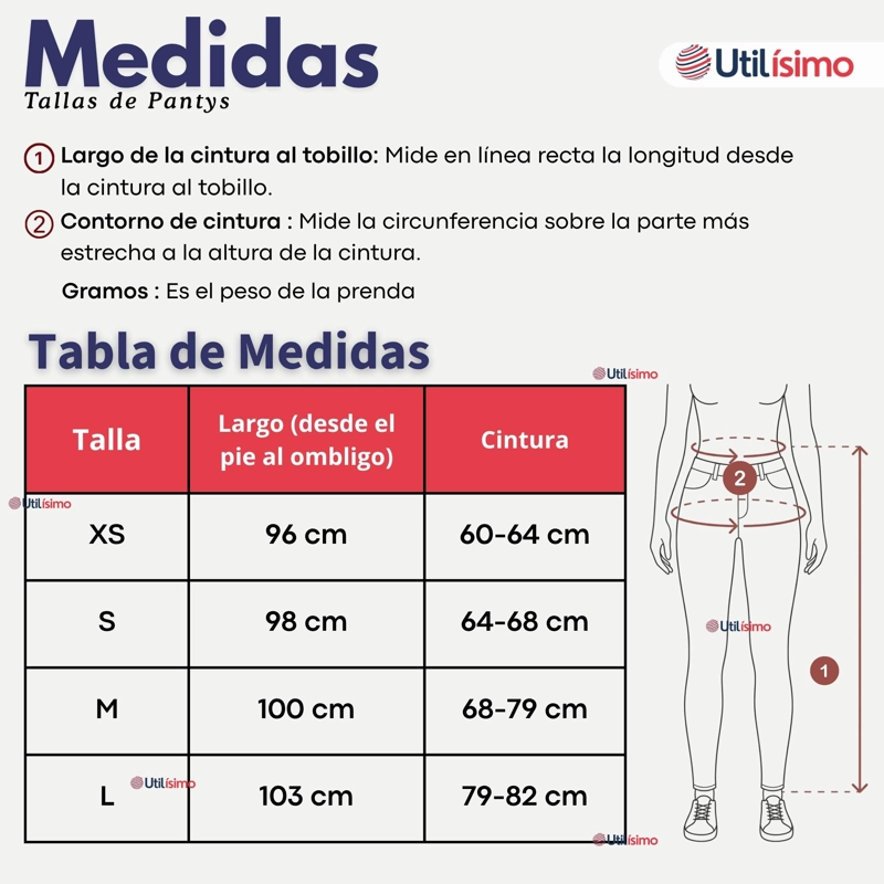PANTYS SEMITRANSPARENTES ELASTICADAS OFICINA GRIS - 3