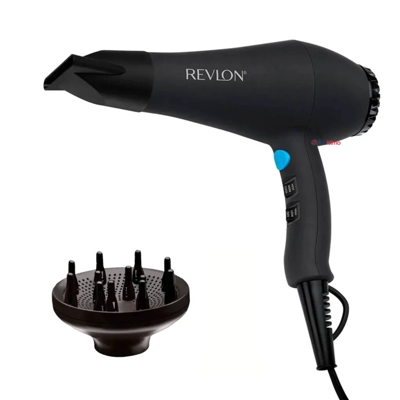 SECADOR DE CABELLO REVLON SMOOTH BRILLIANCE 1875W NEGRO - 1