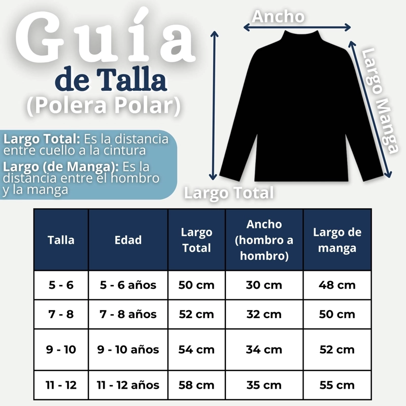 PACK 6 POLERAS CAMISETAS POLAR PRIMERA CAPA BEATLE MANGA LARGA COLORES SURTIDO NIÑO - 3
