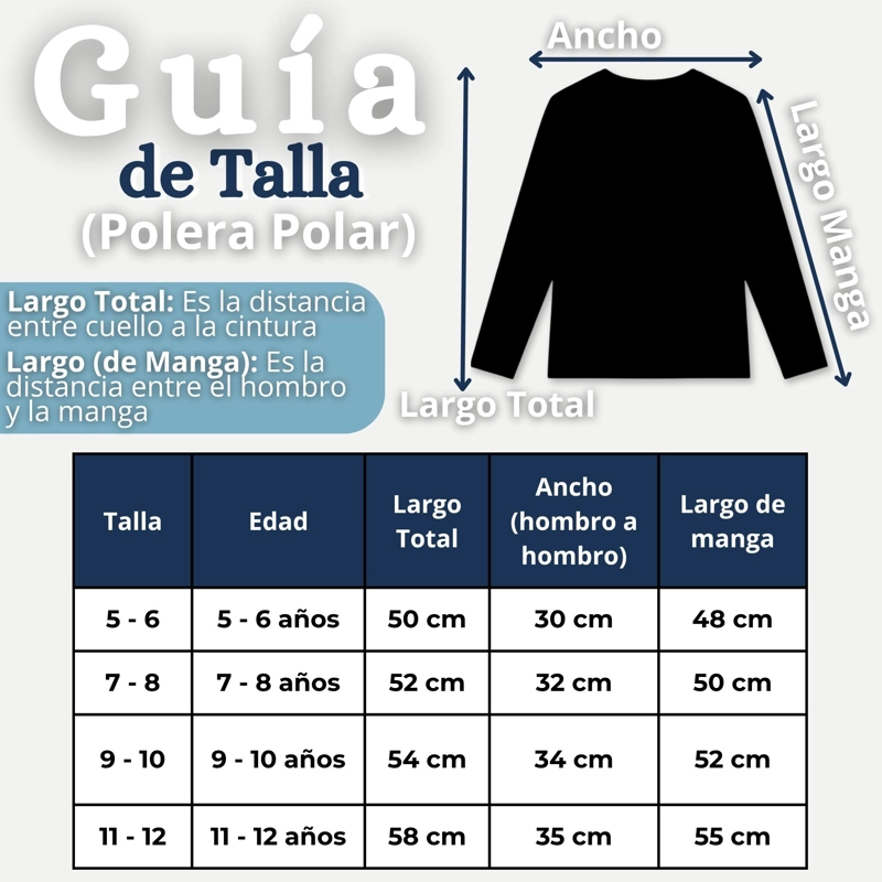 PACK 6 POLERAS CAMISETAS POLAR PRIMERA CAPA CUELLO REDONDO MANGA LARGA COLORES SURTIDO NIÑA - 3