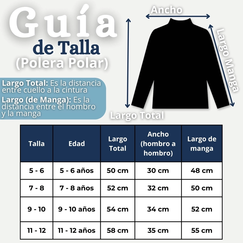 PACK 3 POLERAS CAMISETAS POLAR NEGRA PRIMERA CAPA BEATLE MANGA LARGA NIÑO - 4