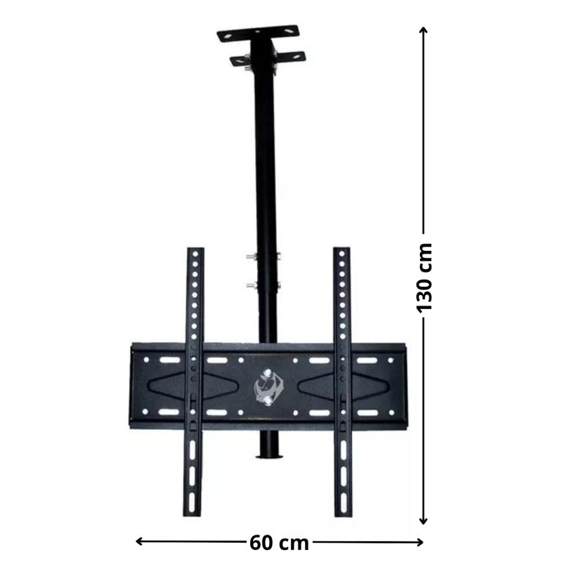 SOPORTE TV TECHO O PARED AJUSTABLE BASE 26 A 55 PULGADAS - 1