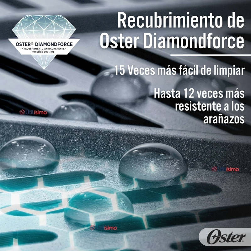 FREIDORA DE AIRE DIGITAL OSTER® CON RECUBRIMIENTO OSTER® DIAMONDFORCE, 4L DE CAPACIDAD, CKSTAF40WDDF - 9