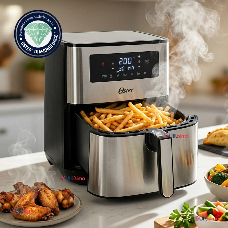 FREIDORA DE AIRE DIGITAL OSTER® CON CAPACIDAD DE 9L CKSTAF90D 1550W - 1