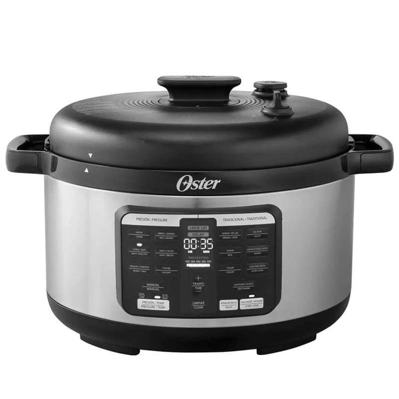 OSTER MULTI-OLLA RAPIDA OVALADA DE 5.7L CON 15 FUNCIONES CKSTPCECOV57 900W