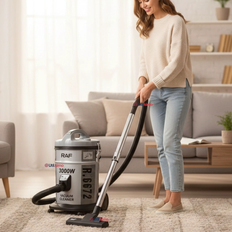 ASPIRADORA VACUUM CICLONICA SUCCION FUERTE 3000W POTENTE 25 LITROS - 1