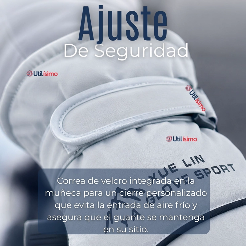 GUANTES PARA MOTO IMPERMEABLES GRIS TOUCHSCREEN ANTIDESLIZANTES TE RMICOS - 8