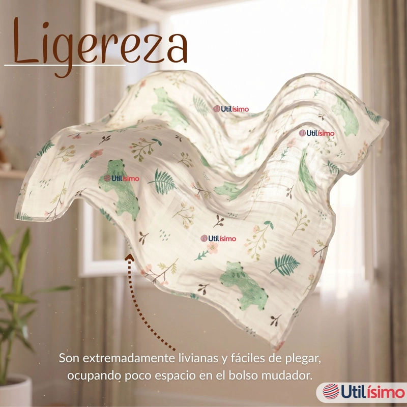 PACK 3 MANTAS MUSELINA 70X 70 CM BEBE  NIÑO MULTIUSO 100% ALGODON COLORES SURTIDOS - 9