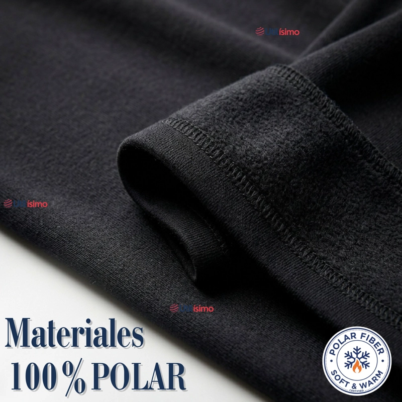 PACK 3 CALZONCILLOS LARGOS POLAR CALZA HOMBRE INVIERNO PRIMERA CAPA - 9