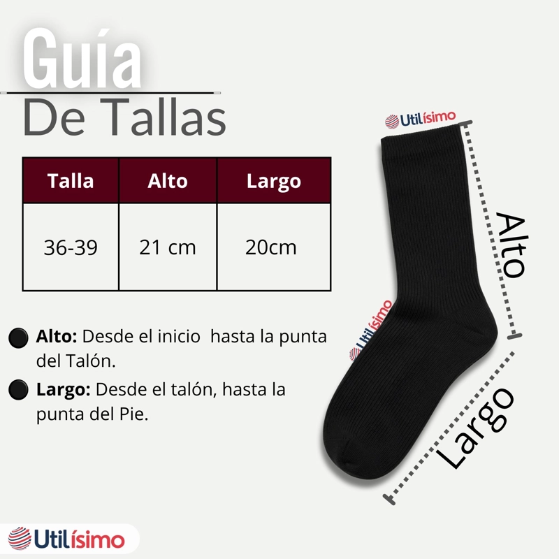 PACK 2 PARES CALCETINES DIABETICOS HOMBRE ALGODON SUAVE COLORES SURTIDOS PROTECCION - 4