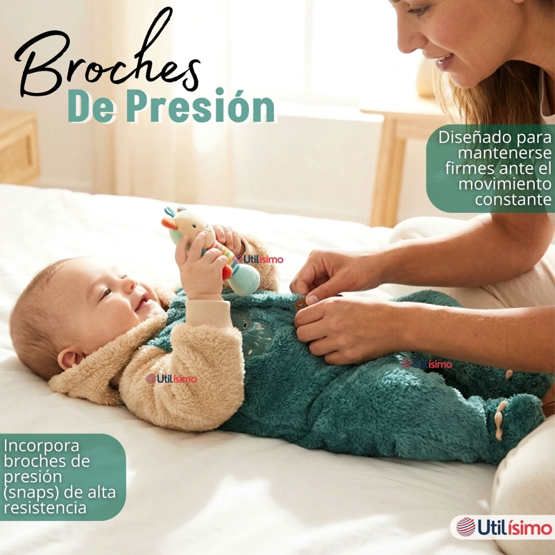ENTERITO CON CAPUCHA TELA PLUSH VERDE DINOSAURIO BEBE NIÑO - 6