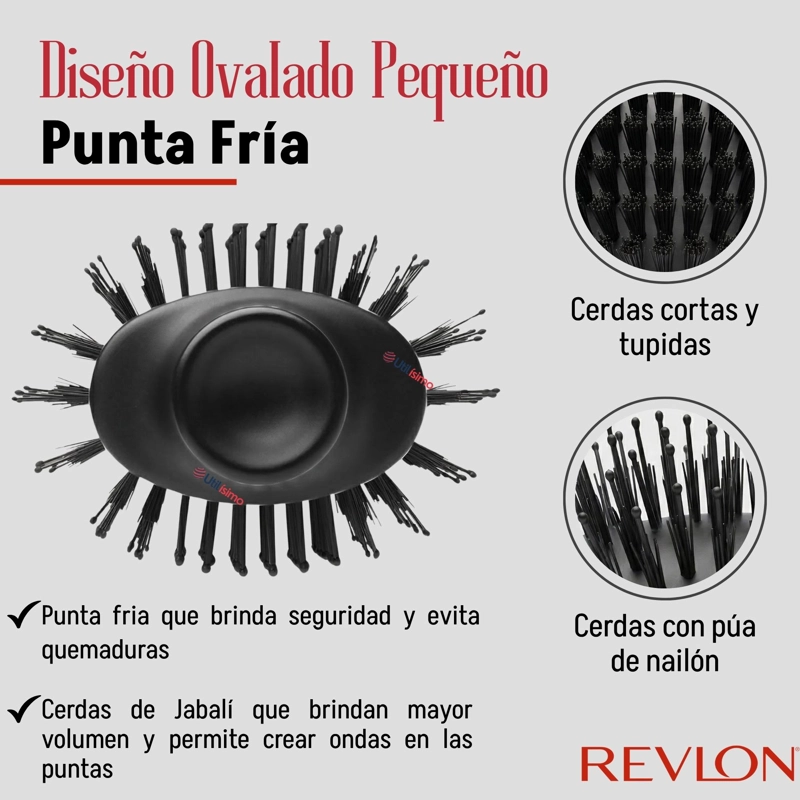 ONE STEP SECADOR ALISADOR VOLUMINIZADOR REVLON 1200W PLUS + - 7