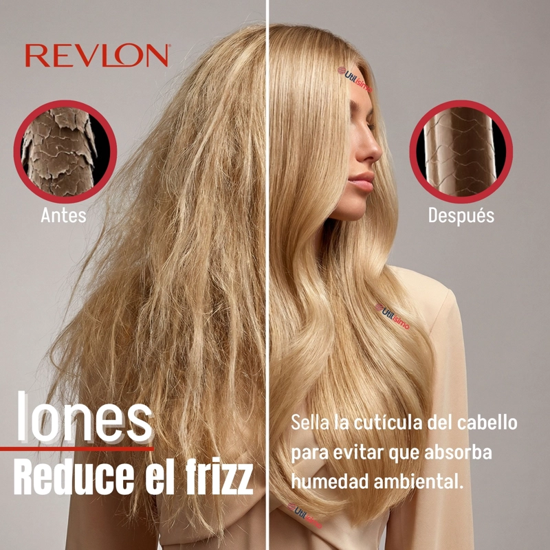 ONE STEP SECADOR ALISADOR VOLUMINIZADOR REVLON 1200W PLUS + - 6