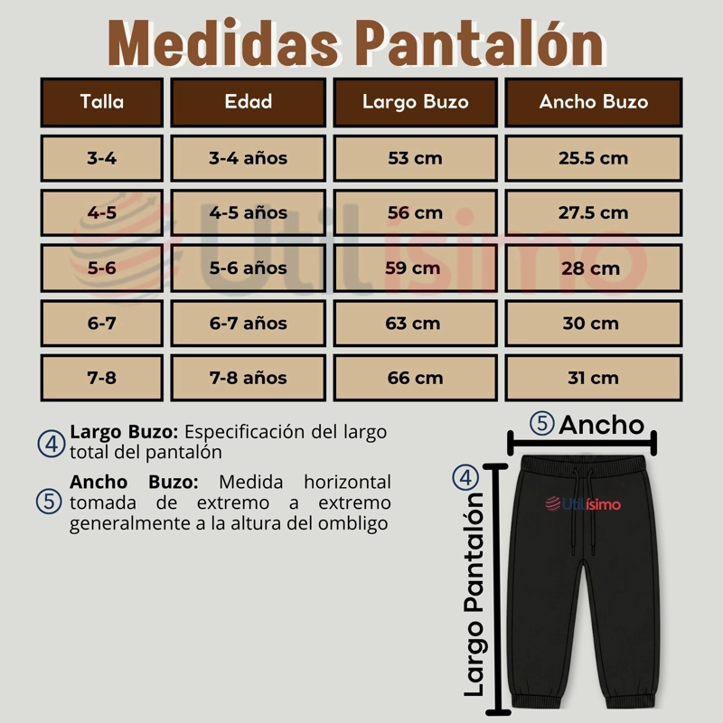 CONJUNTO 2 PIEZAS BUZO PANTALON Y POLERON CON CAPUCHA NEGRO NIÑO - 4