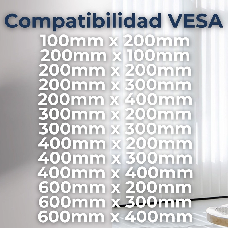 SOPORTE TV PARED TECHO AJUSTABLE 68KG 32 A 85 PULGADAS - 4