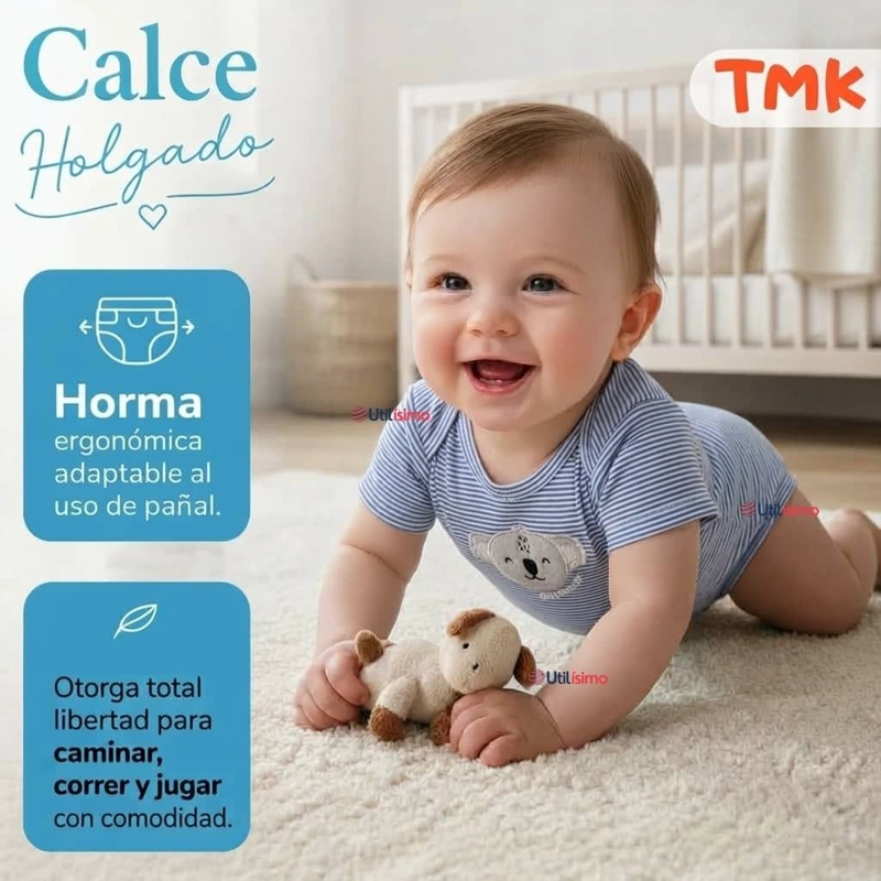 PACK 5 BODYS MANGA CORTA 100% ALGODON TEDMIMAK BEBE NIÑO ANIMALS - 7