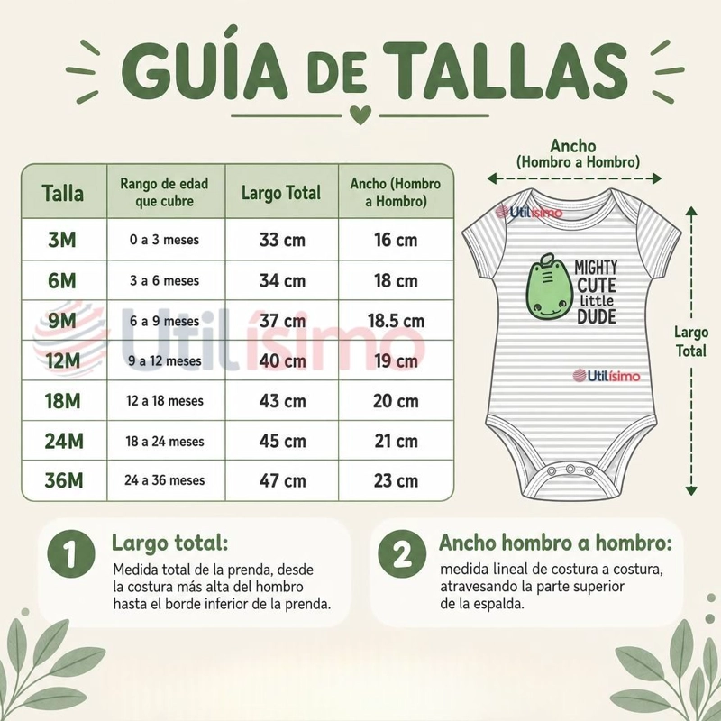 PACK 5 BODYS MANGA CORTA 100% ALGODON TEDMIMAK BEBE NIÑO GREEN DINOS - 3