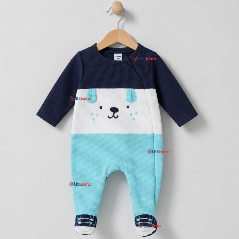 ENTERITO 100% ALGODON BEBE NIÑO TEDMIMAK - 1