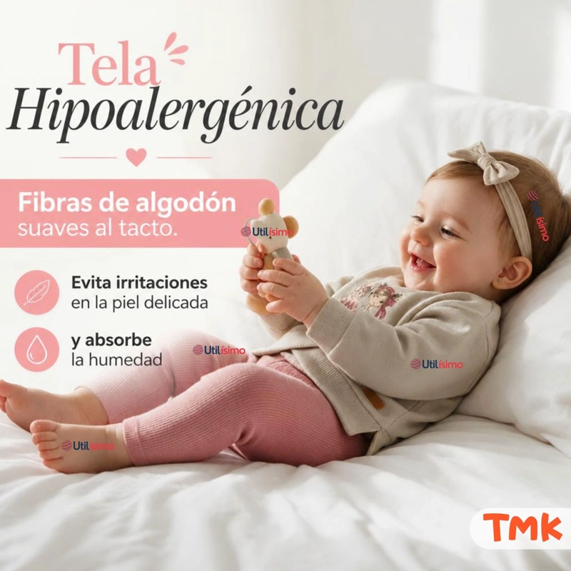 CONJUNTO 2 PIEZAS POLERON Y PANTALON BUZO 100% ALGODON TEDMIMAK BEBE NIÑA PRETTY - 8