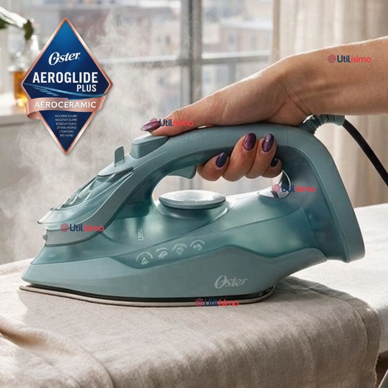 PLANCHA DE VAPOR OSTER®, AEROGLIDE S7000, VERDE CLARO, GCSTAC7001 - 1