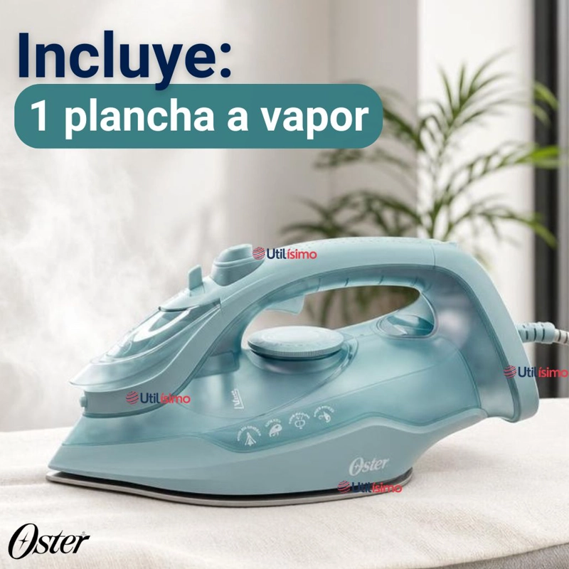 PLANCHA DE VAPOR OSTER®, AEROGLIDE S7000, VERDE CLARO, GCSTAC7001 - 2