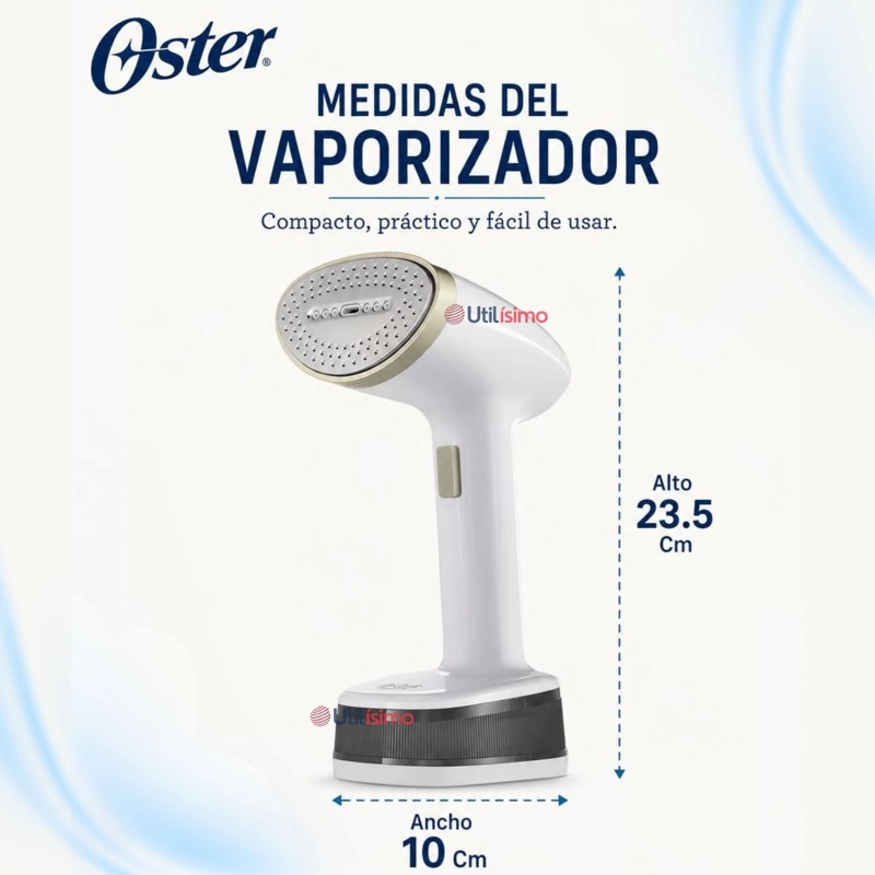 PLANCHA VAPORIZADOR DE PRENDAS DE MANO PLEGABLE OSTER GCSTFS200 - 3