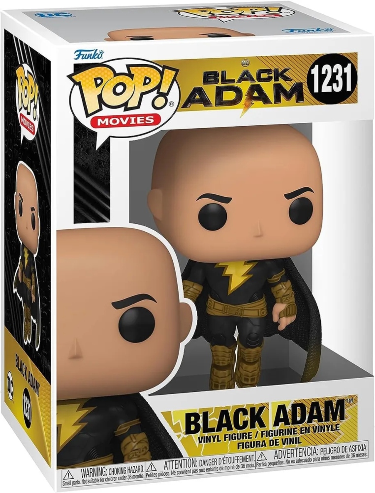FUNKO POP MULTICOLOR DC UNITED BLACK ADAMS - 1