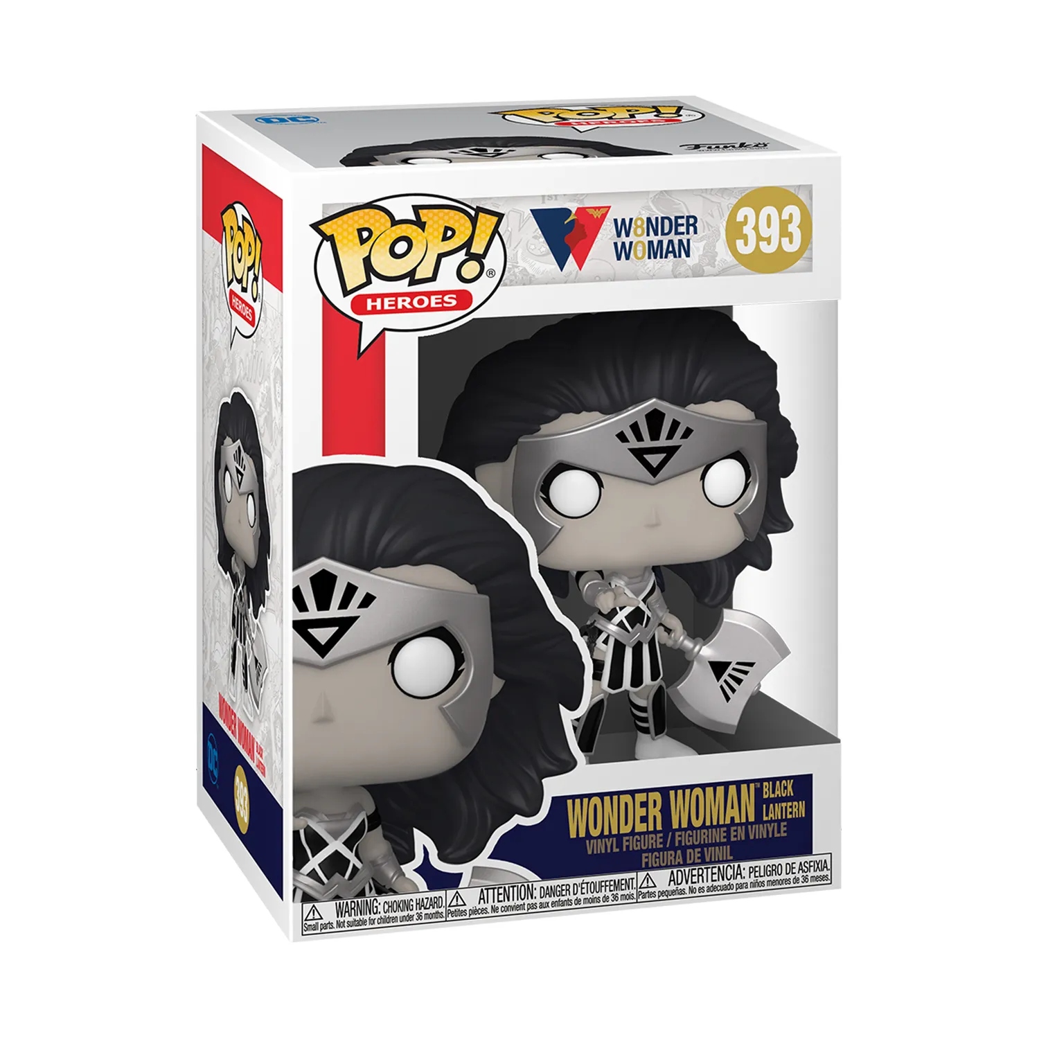 FUNKO POP MULTICOLOR WONDER WOMAN BLACK LANTERN - 1
