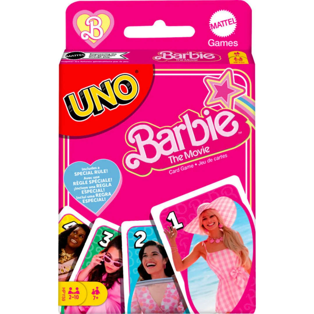 CARTAS UNO EDICION BARBIE ORIGINAL MATTEL - 1