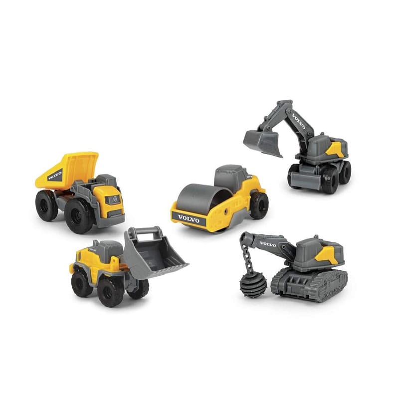 SET DICKIE TOYS CAMIONES VOLVO - 3