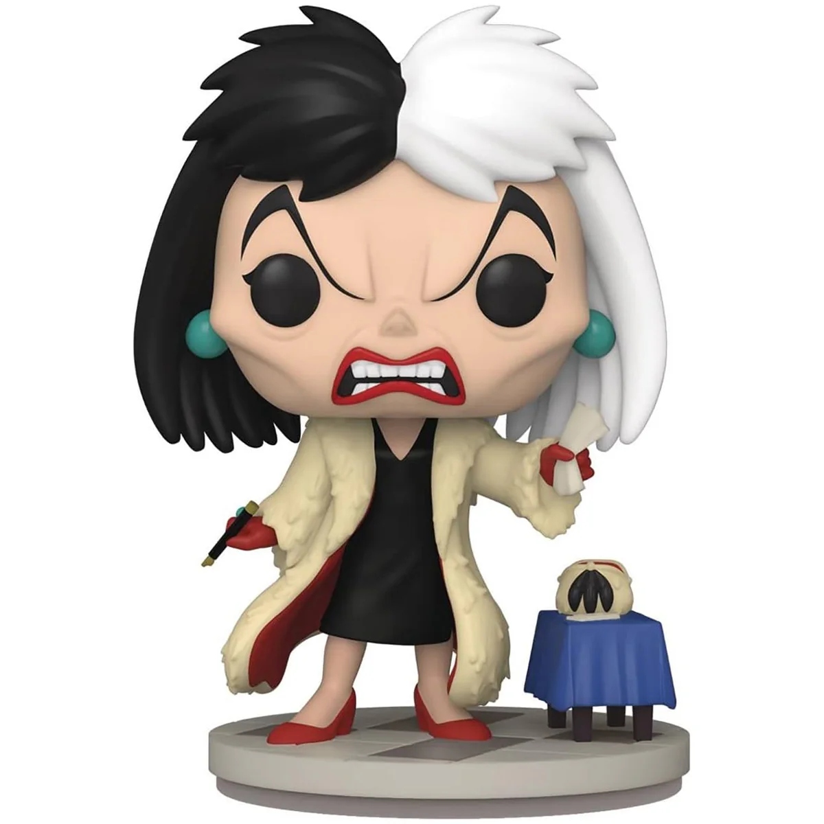 FIGURA COLECCIONABLE FUNKO POP DISNEY VILLAINS CRUELLA DE VIL - 2