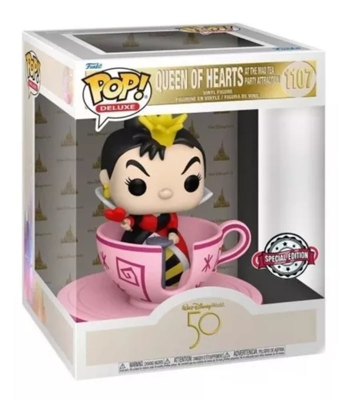 FIGURA COLECCIONABLE FUNKO POP DISNEY REINA DE CORAZONES - 1