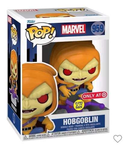 FIGURA COLECCIONABLE FUNKO POP MARVEL SPIDER MAN HOBGOBLIN + POLERA TALLA S - 2